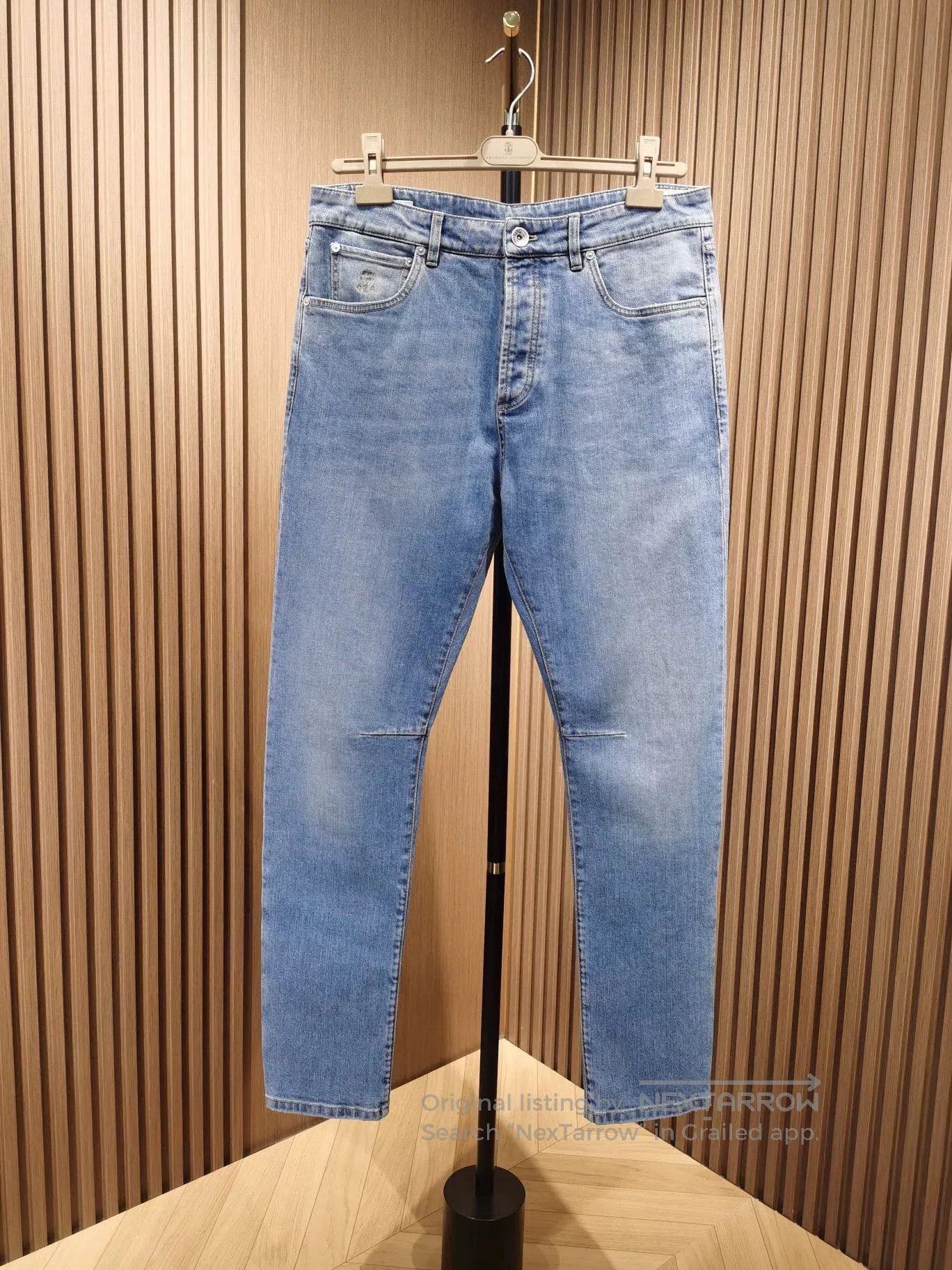 Brunello Cucinelli Brunello Cucinelli Bamboo Jeans 2024. Size US 36 / EU 52 - 1 Thumbnail