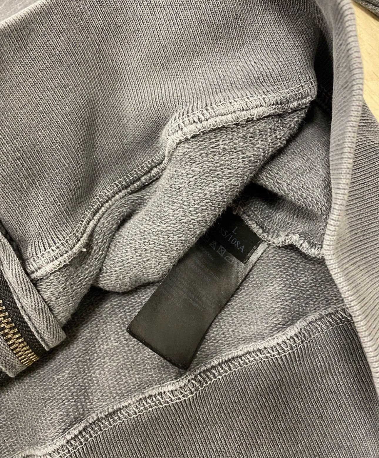 Allsaints Allsaints Zip Hoodie Japan Style Gray Mens L Size Size US L / EU 52-54 / 3 - 4 Thumbnail