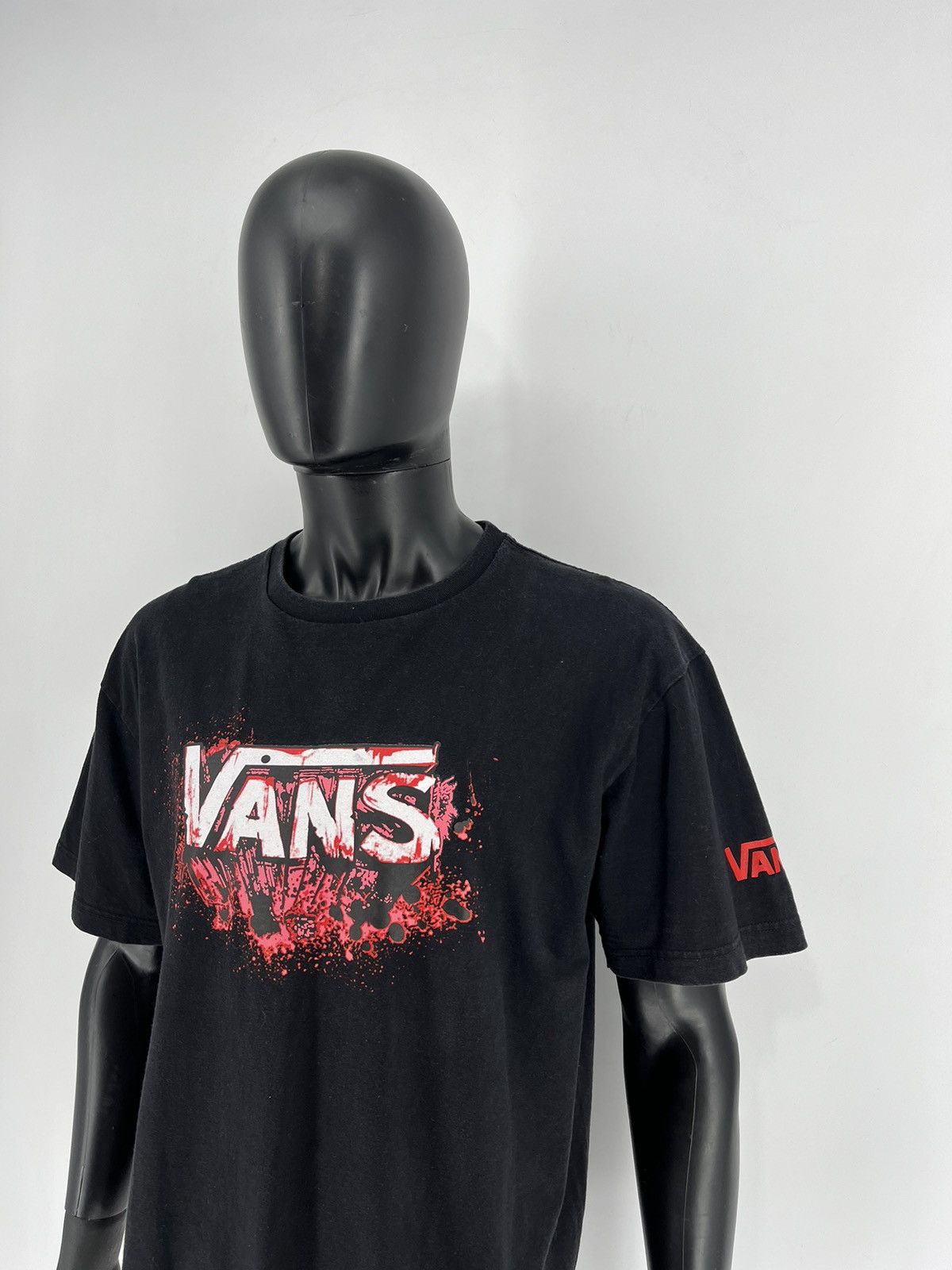 Vans × Vintage Vintage Y2K VANS Skate SK8 Faded T-shirt New York Streetwear Size US L / EU 52-54 / 3 - 4 Thumbnail