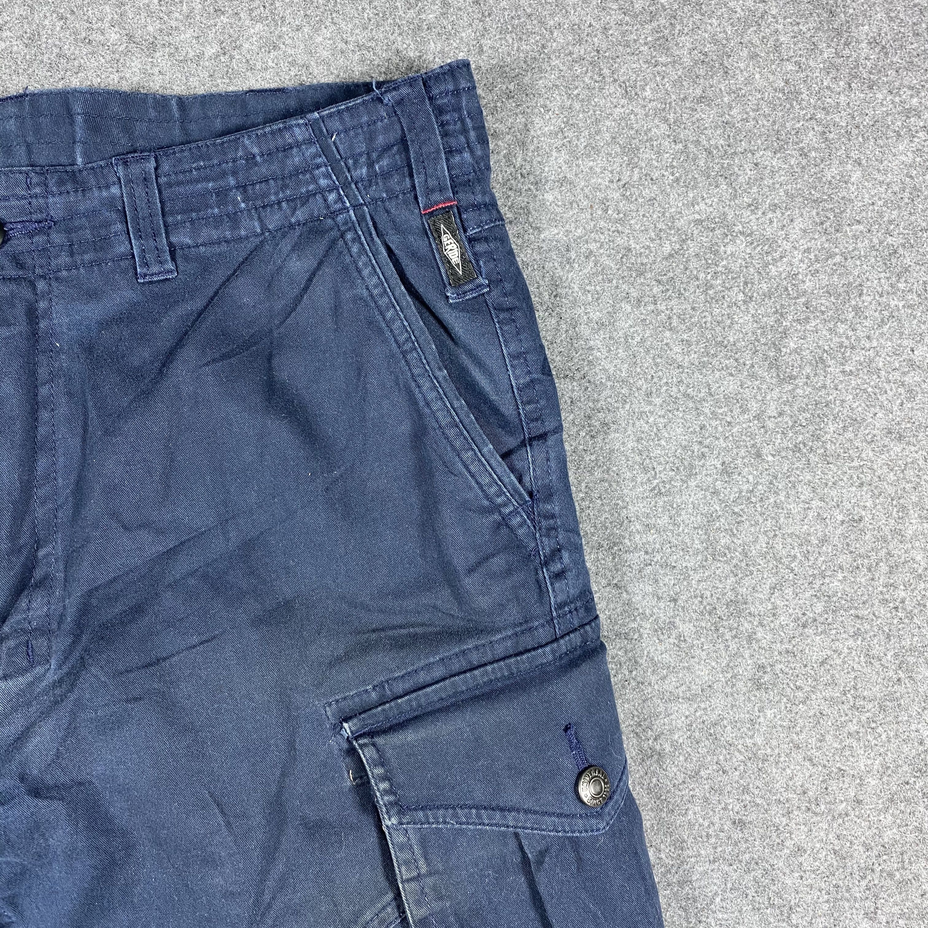 Japanese Brand Geride Faded Multipocket Tactical Cargo Pants Size US 32 / EU 48 - 3 Thumbnail