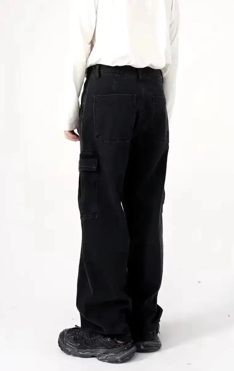 Japanese Brand Streetwear Washed Cargo Loose Jeans Y2k Size US 32 / EU 48 - 3 Thumbnail