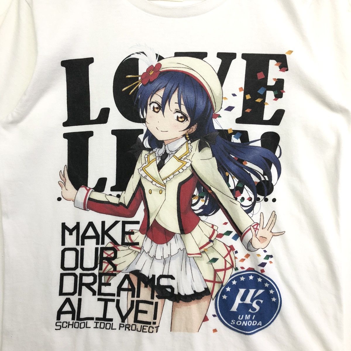 Anime School Idol Project X Cospa Umi Sonoda Weeb Tshirt Size US S / EU 44-46 / 1 - 3 Thumbnail