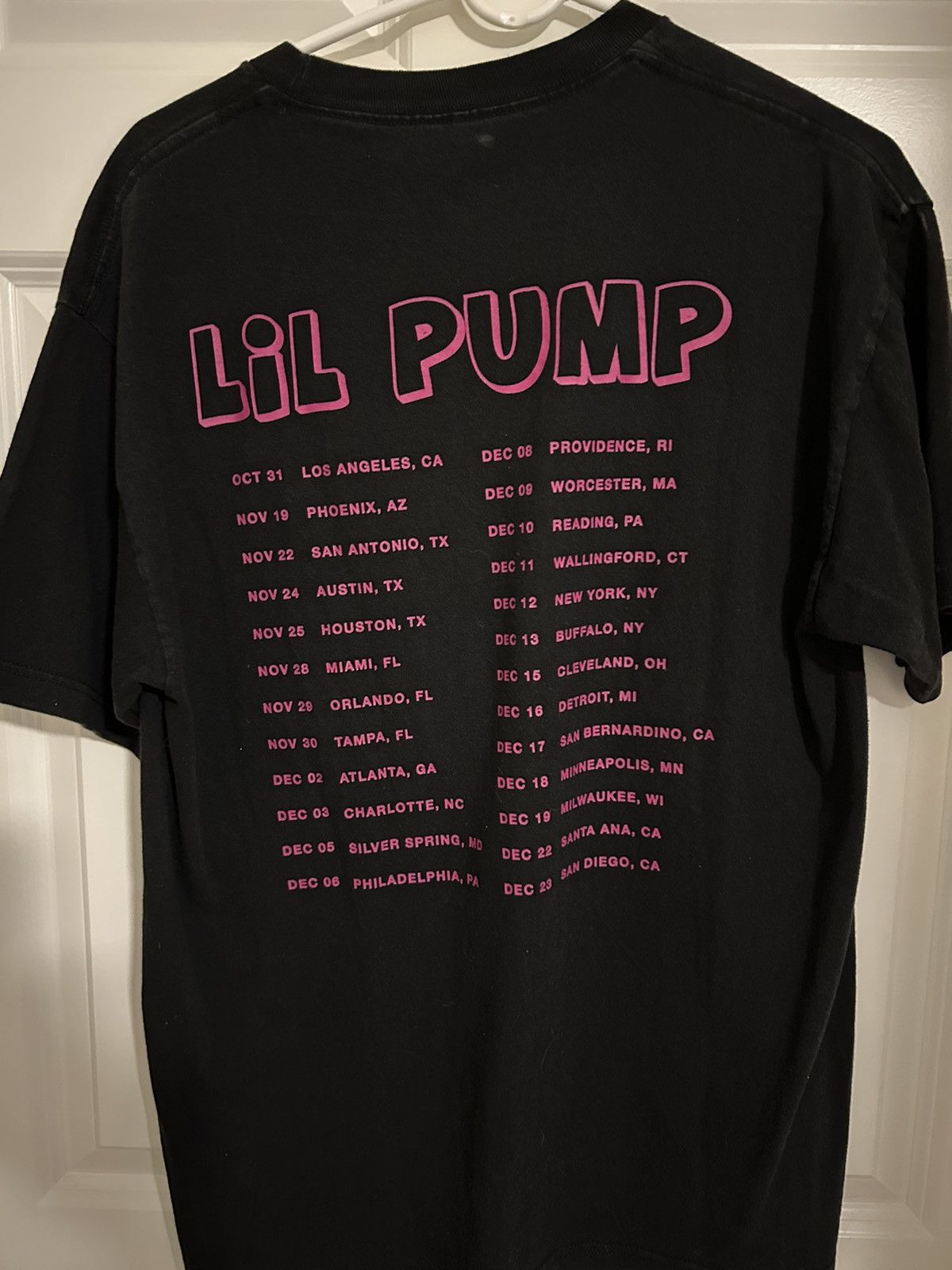 Band Tees Lil Pump Tour shirt 2017 Size US L / EU 52-54 / 3 - 2 Thumbnail
