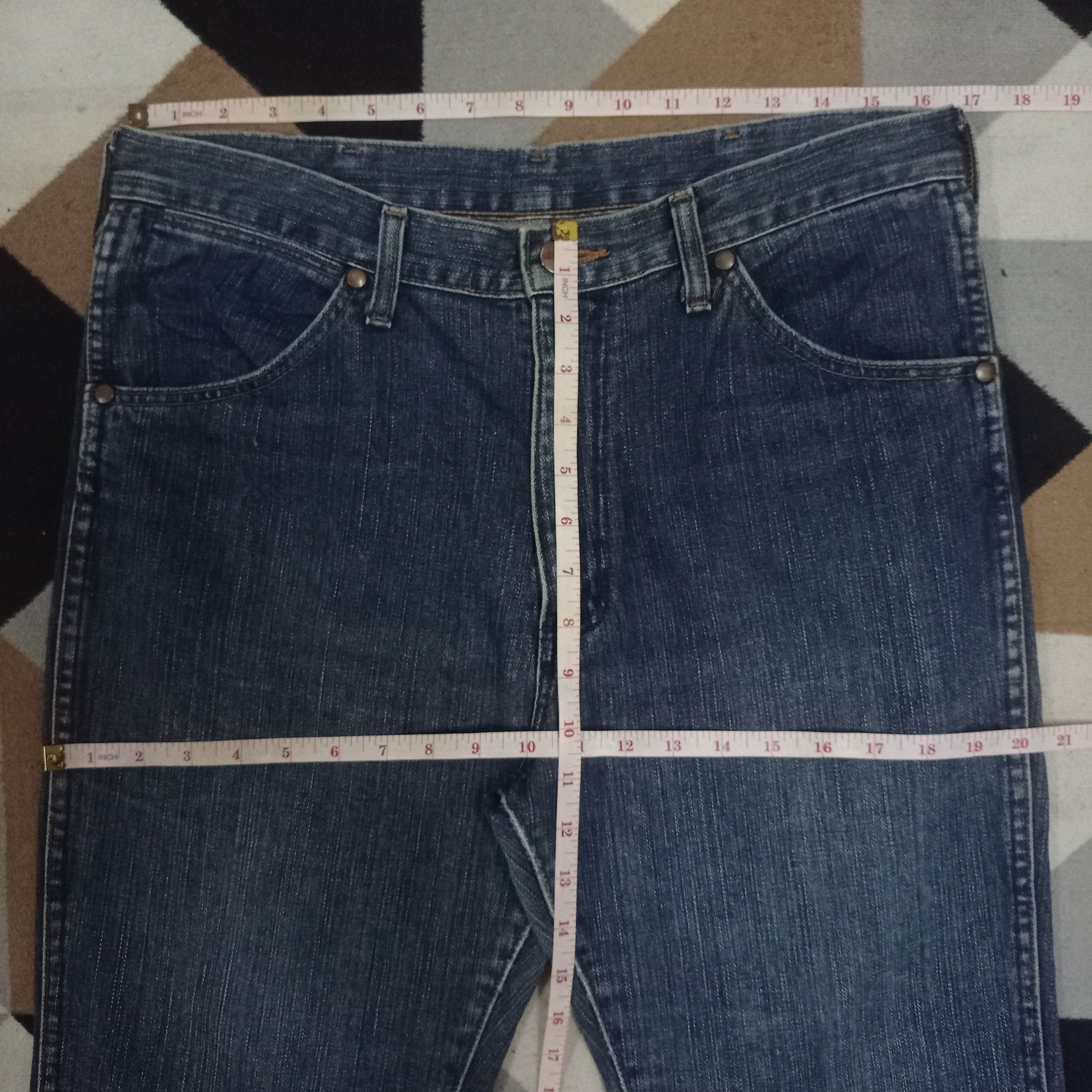 Wrangler Vintage Japanese Wrangler Blue Wash Flare Jeans Size US 33 - 9 Thumbnail