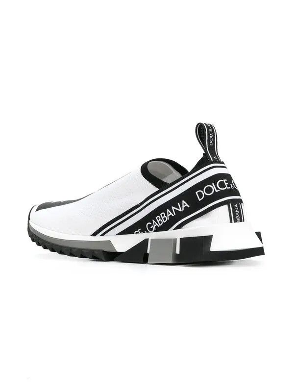 Dolce & Gabbana o1y0925 Low-Top Sneakers in White/Black Size US 6 / IT 36 - 3 Thumbnail