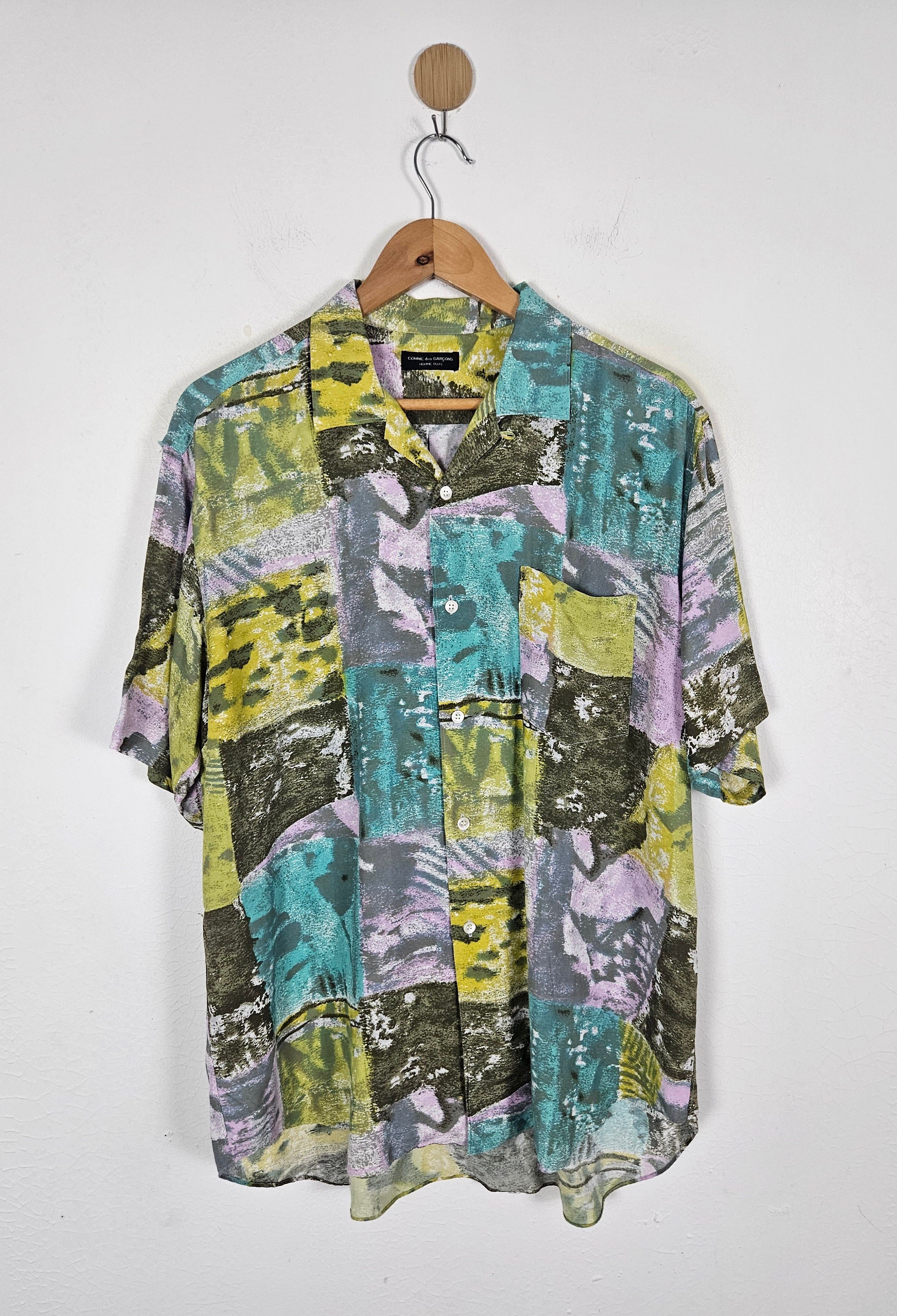 Comme des Garcons Comme des Garcons Homme Plus CDG pop art casual Shirt Size US XL / EU 56 / 4 - 1 Thumbnail