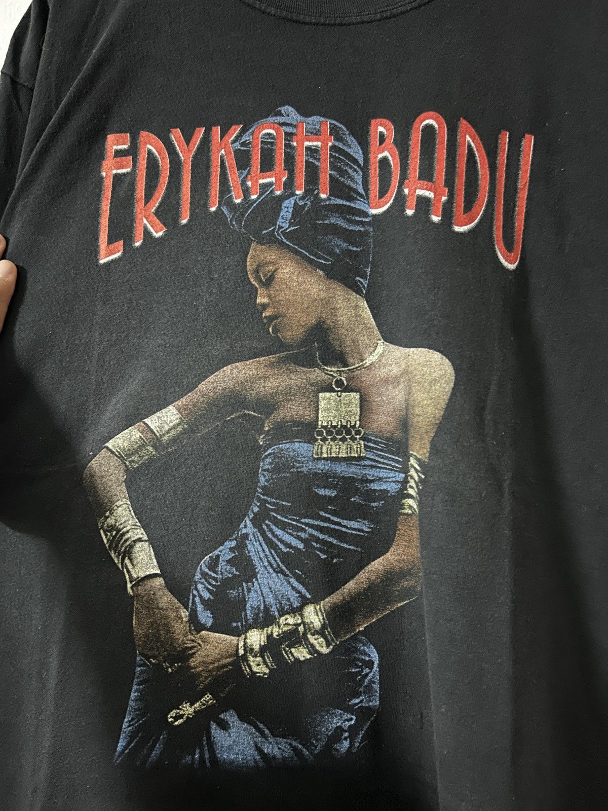Vintage Vintage 2001 Erykah Badu Tour raptees photo tee design Size US XL / EU 56 / 4 - 5 Thumbnail