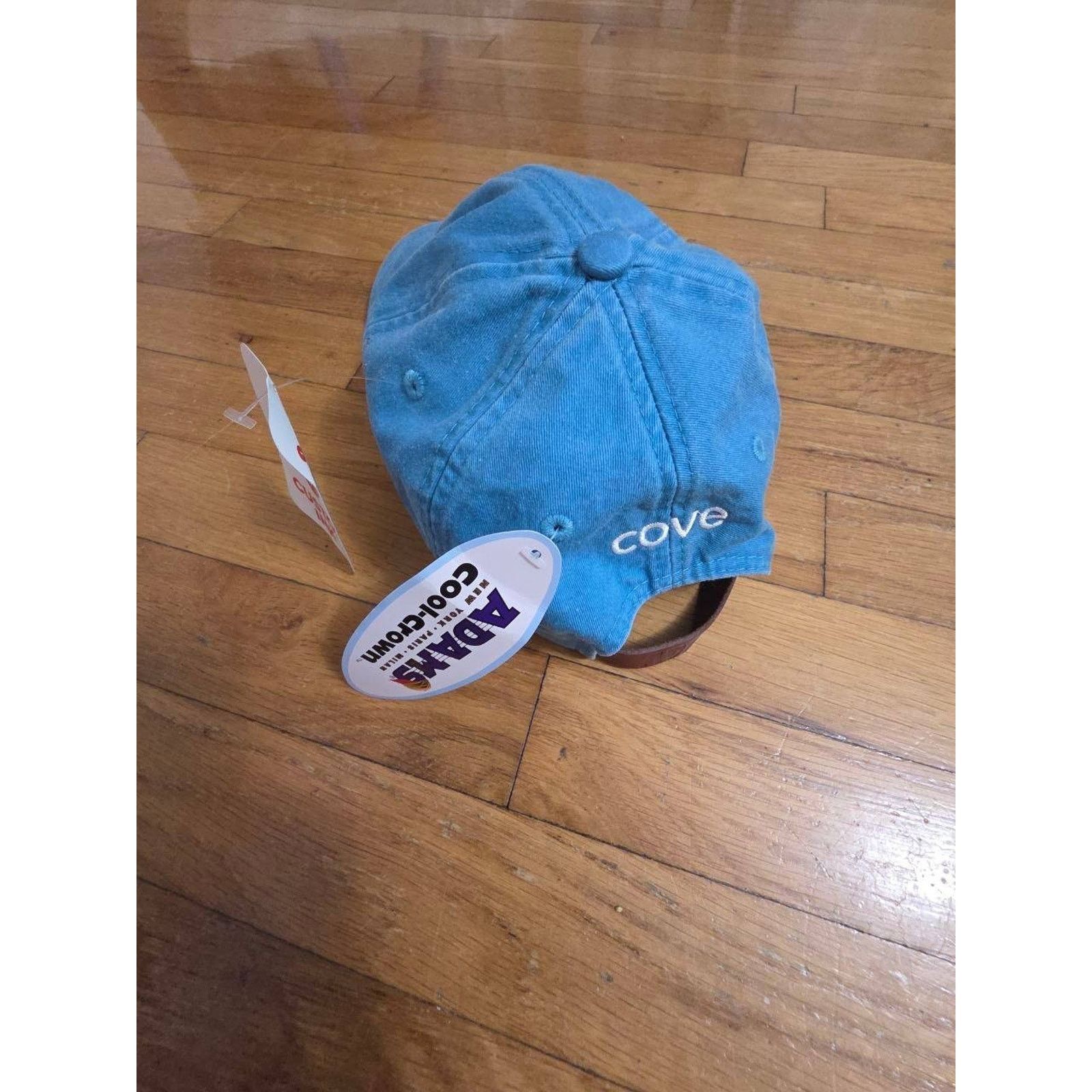 Adams Adams Hat Low OS w/inscription Blue A001289 Size ONE SIZE - 3 Thumbnail