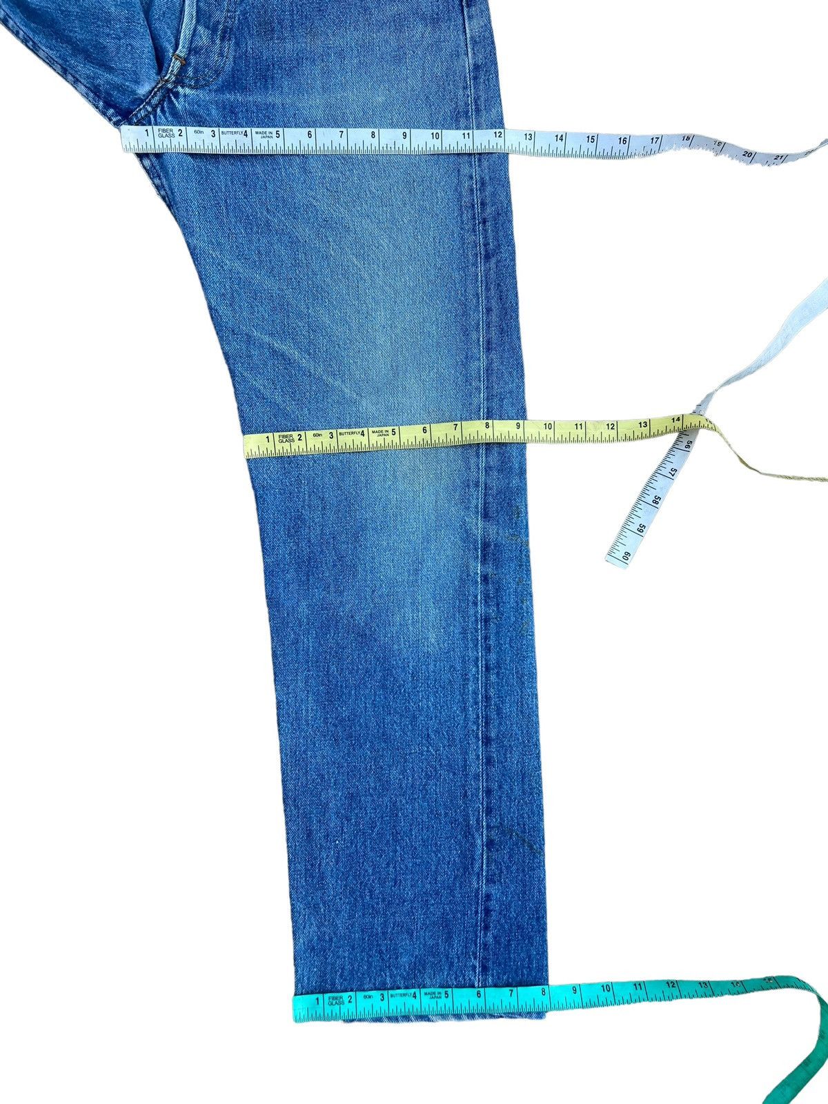 Vintage 80s Levi’s 501 Fade Denim Jeans