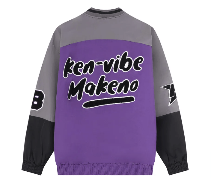 Japanese Brand × Vintage "Ken Vive-Purple-M" Embroidery Jacket Size US M / EU 48-50 / 2 - 2 Thumbnail
