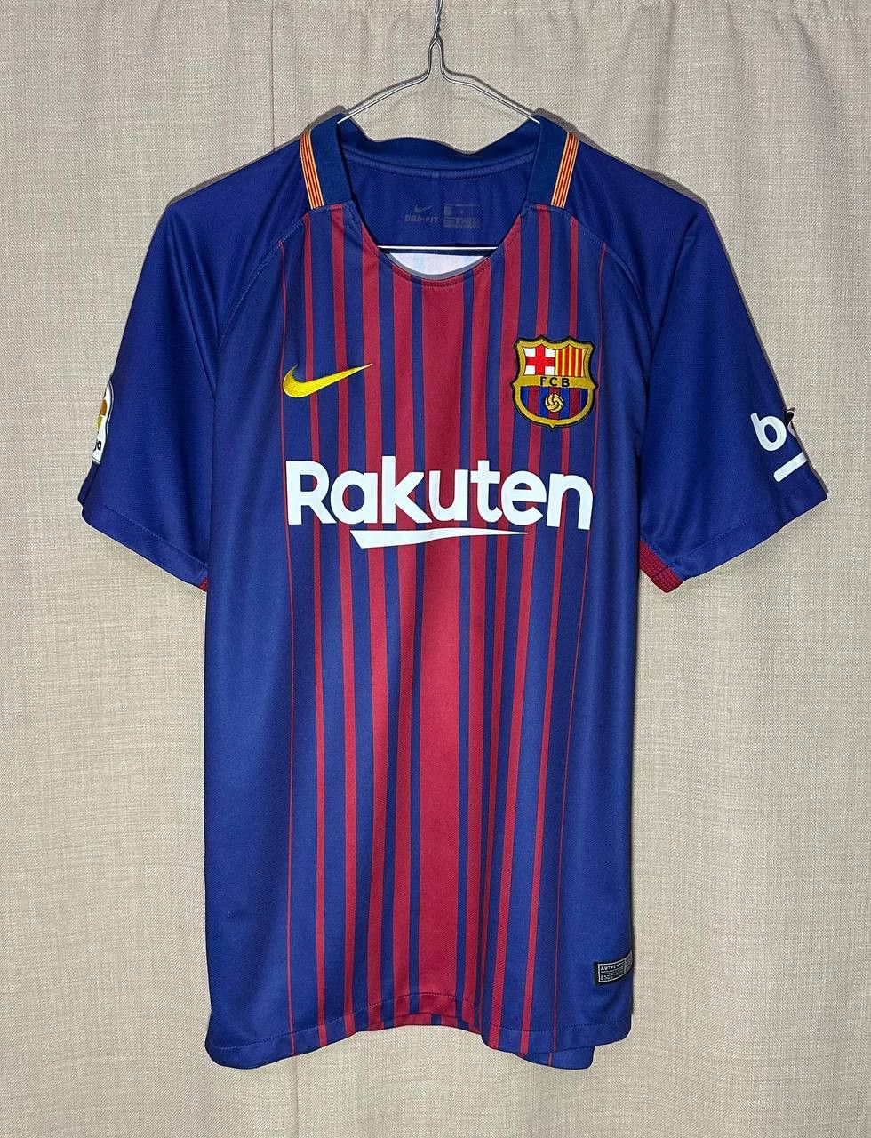 Nike Nike Barcelona Home 2017 - 2018 football shirt Soccer Jersey Size US M / EU 48-50 / 2 - 1 Thumbnail
