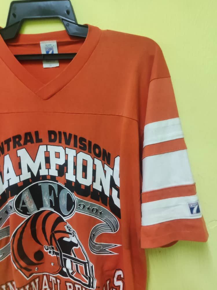 Logo 7 Vintage 90s NFL Cincinanatibengals Size US M / EU 48-50 / 2 - 2 Thumbnail