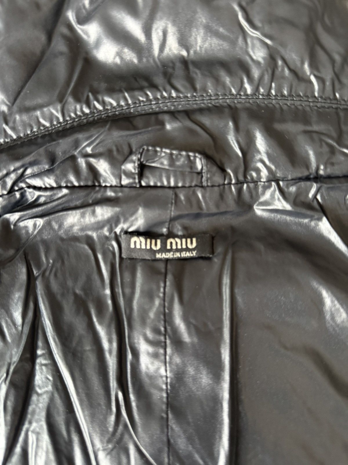 Miu Miu Rare 00s Miu Miu men’s black overcoat sz 48 Size US M / EU 48-50 / 2 - 8 Thumbnail
