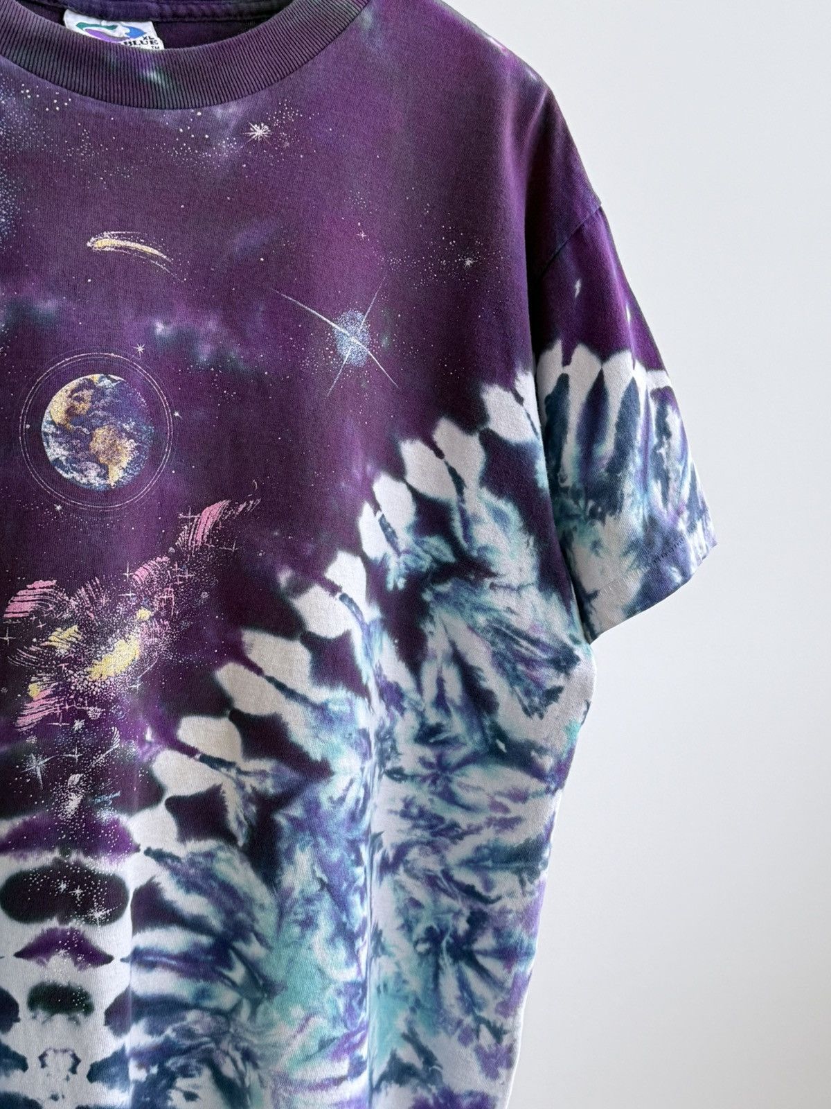Liquid Blue Vintage 90s Liquid Blue Space Solar System T-Shirt Size US XL / EU 56 / 4 - 2 Thumbnail