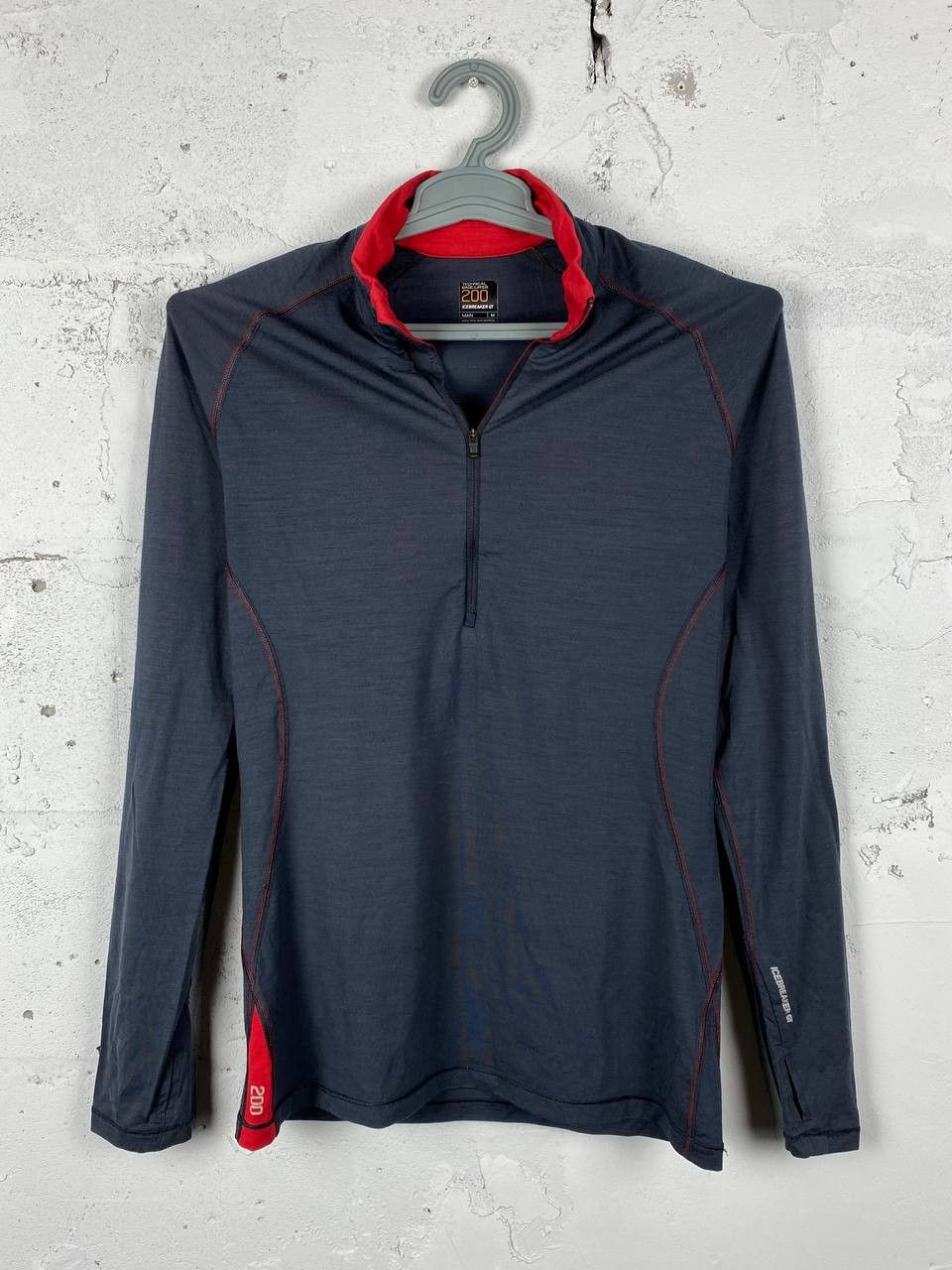 Icebreaker Icebreaker Merino GT 200 Wool Quarter Zip Tech Sweater Size US M / EU 48-50 / 2 - 1 Thumbnail