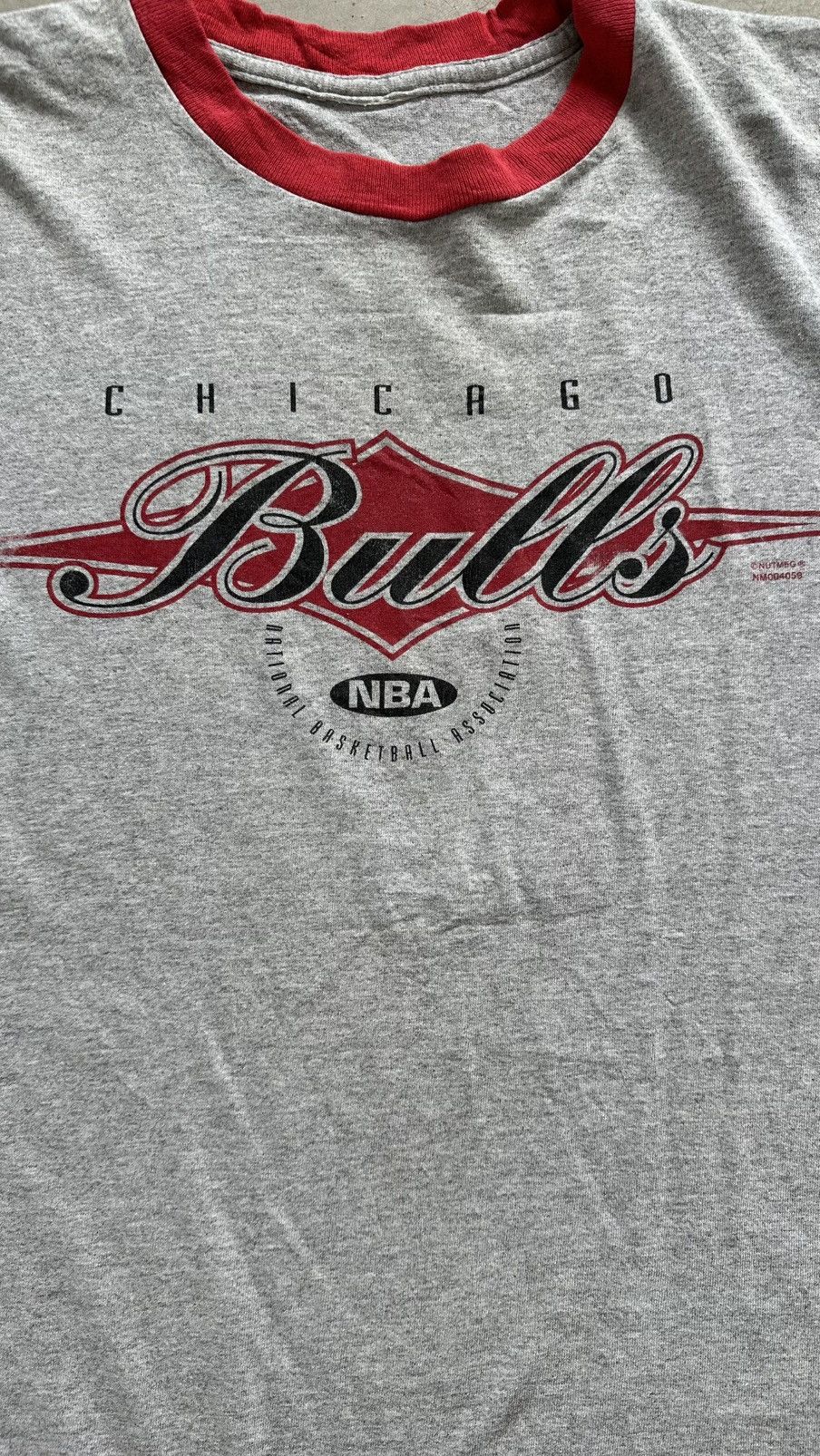 NBA × Vintage VINTAGE CHICAGO BULLS RINGER TEE Size US M / EU 48-50 / 2 - 2 Thumbnail