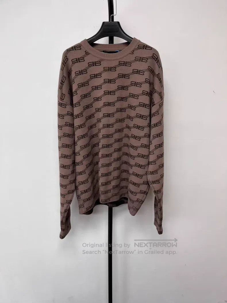 Balenciaga Balenciaga Full Print Logo Embroidered Loose Fit Casual Lo Size US L / EU 52-54 / 3 - 1 Thumbnail
