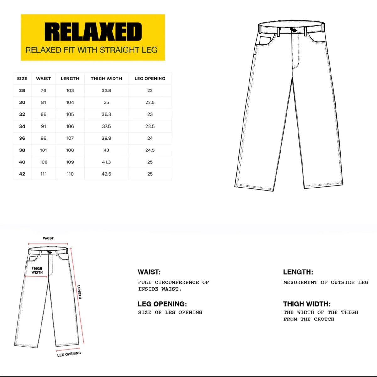 Relaxed Denim