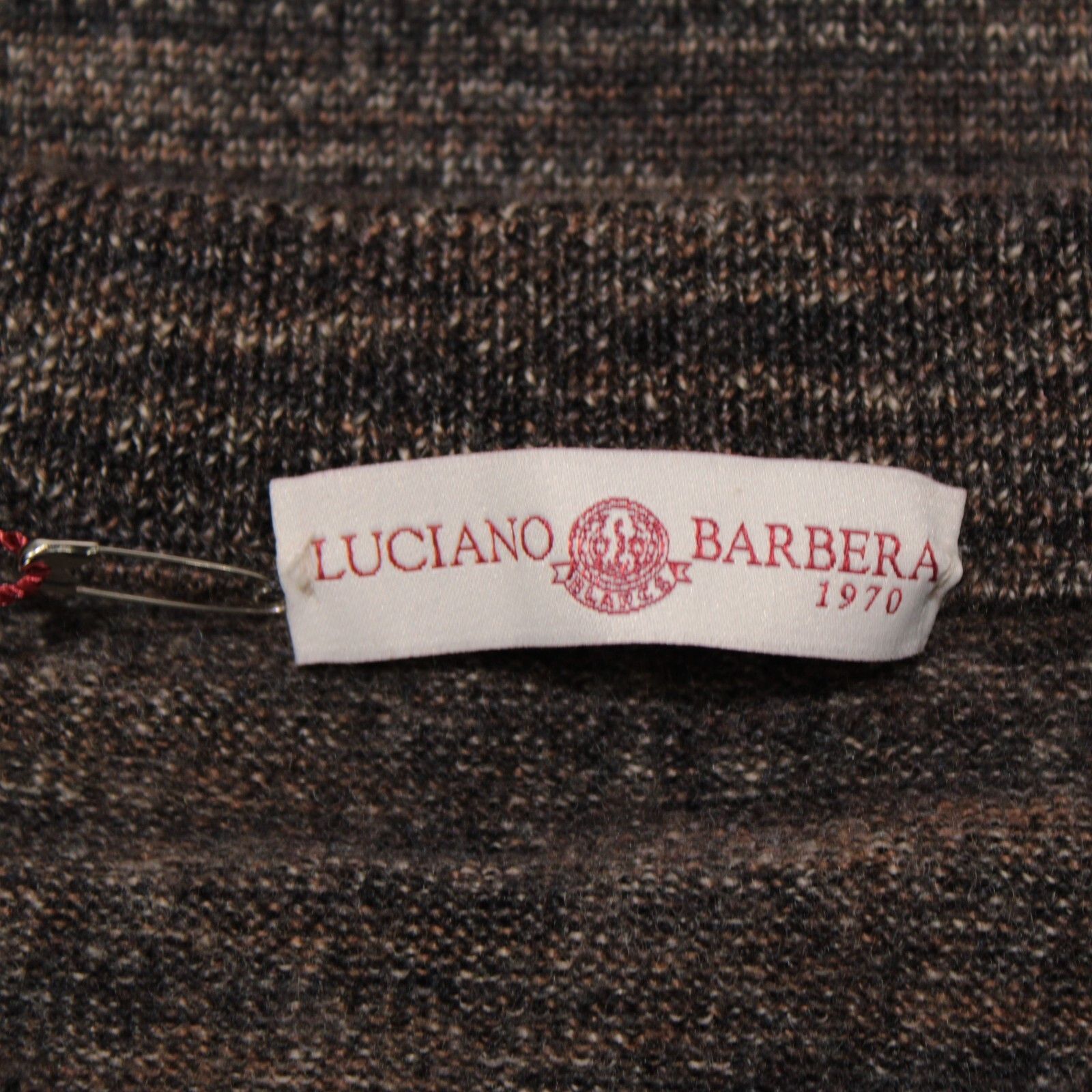Luciano Barbera Luciano Barbera Sweater Size US XL in Brown Size US XL / EU 56 / 4 - 7 Thumbnail