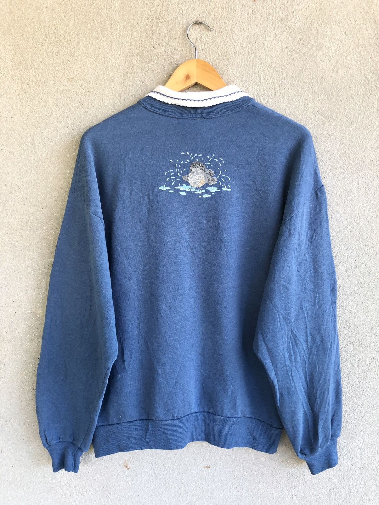 Jerzees × Vintage Vintage 90s Morning Sun Jerzees birds bathe in rainwater Size US L / EU 52-54 / 3 - 2 Thumbnail