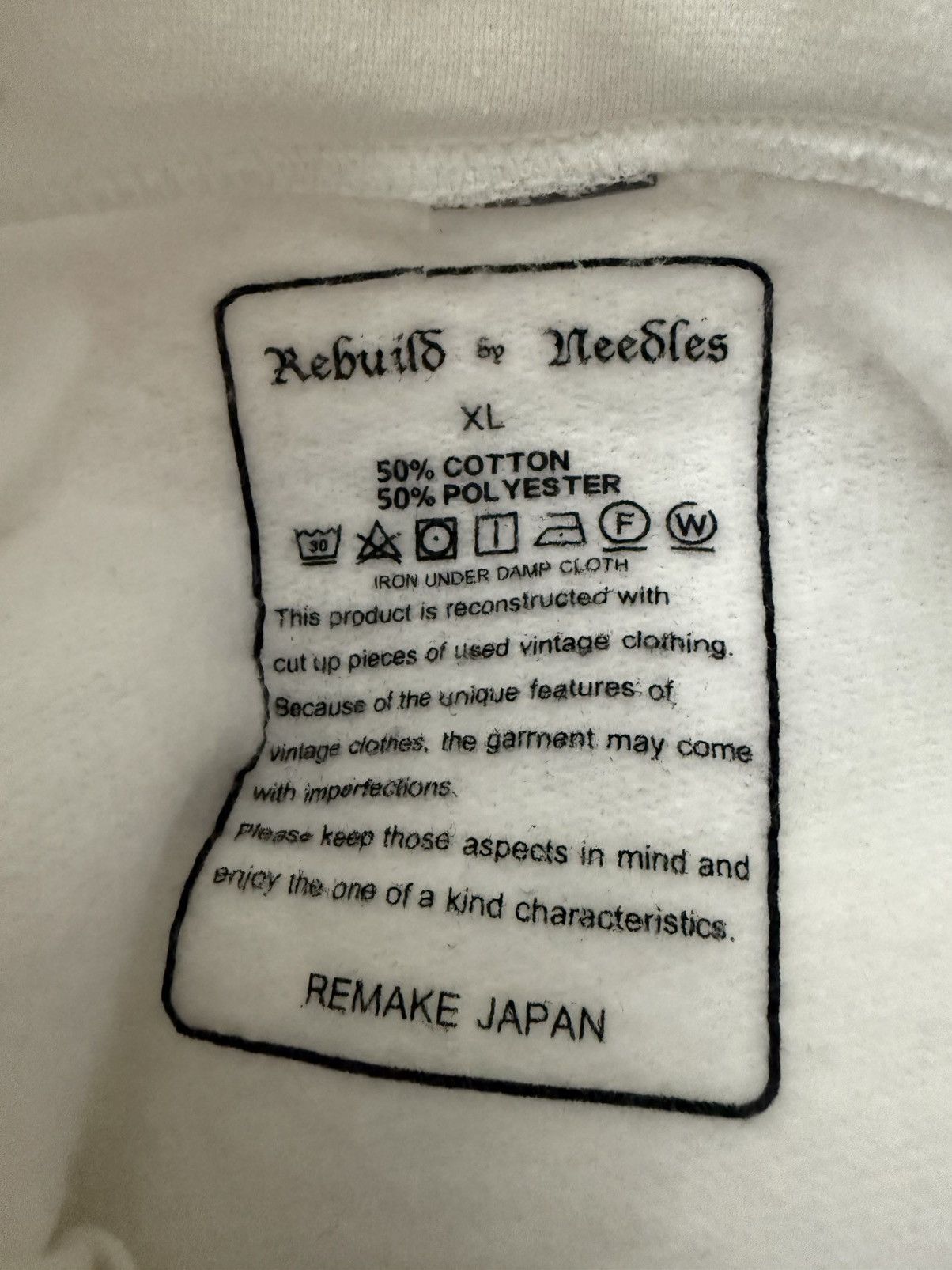 Needles Rebuild by Needles Patchwork Sweatshirt XL Size US XL / EU 56 / 4 - 4 Thumbnail