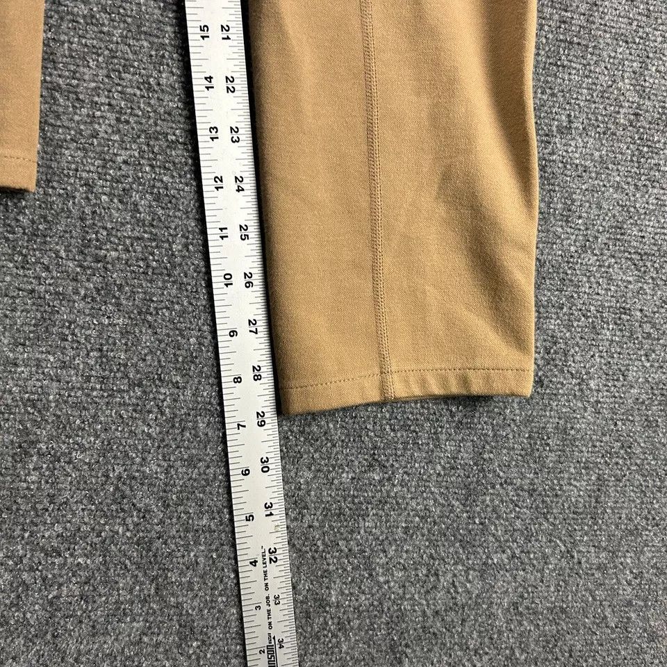 Talbots Talbots Pants Womens 4 Beige Dalton Dress Ankle Nylon Blend Size 27" / US 4 / IT 40 - 3 Thumbnail