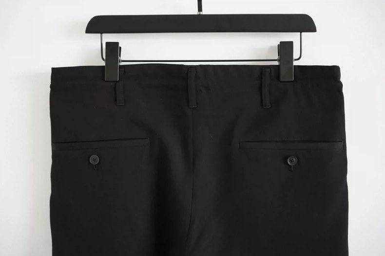 Yohji Yamamoto Yohji Yamamoto Yohji Yamamoto Wool Wide Leg Trousers Size US 44 / EU 60 - 4 Thumbnail