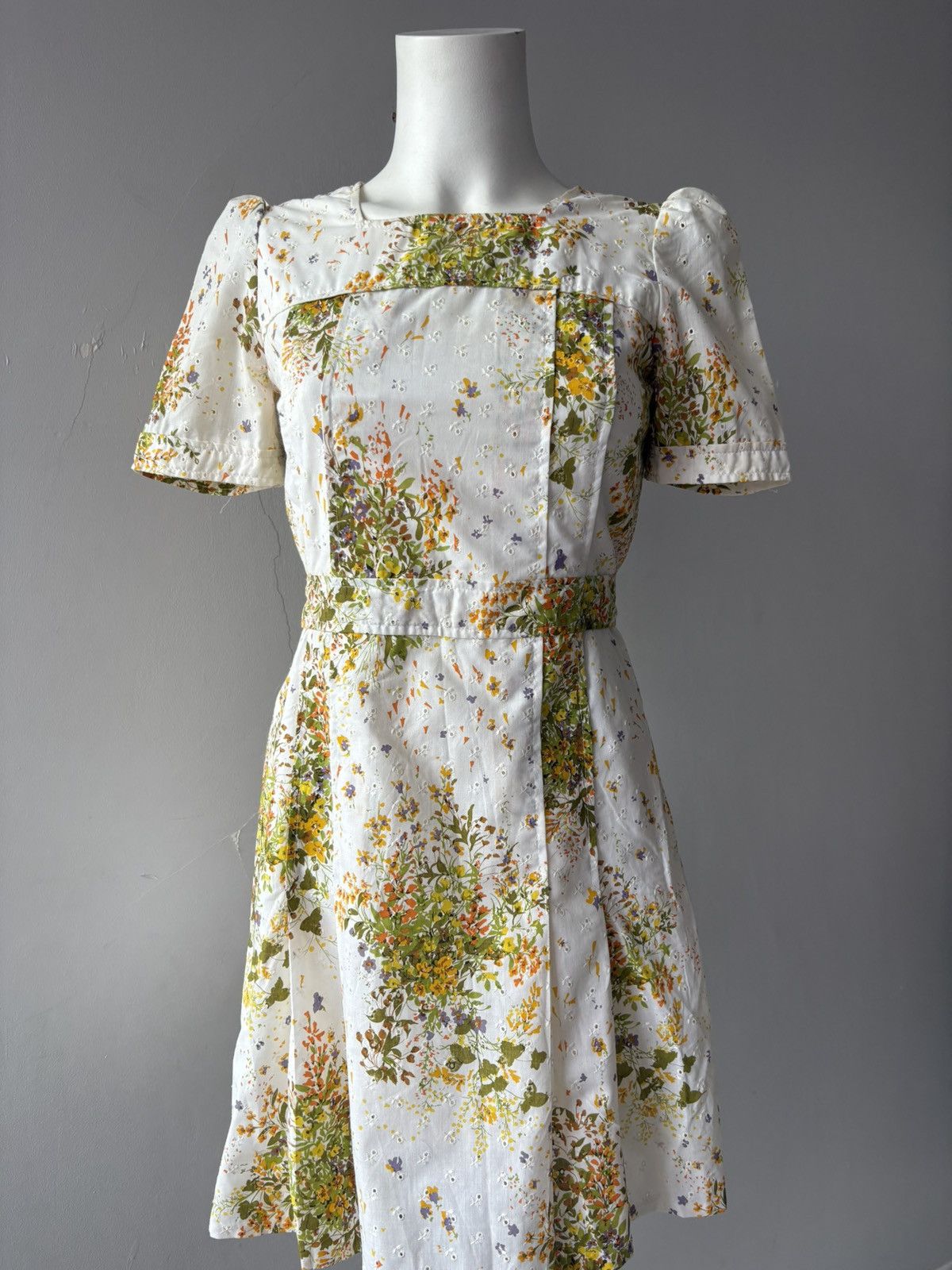 Vintage 50s Betty Barclay dress Size S / US 4 / IT 40 - 13 Thumbnail
