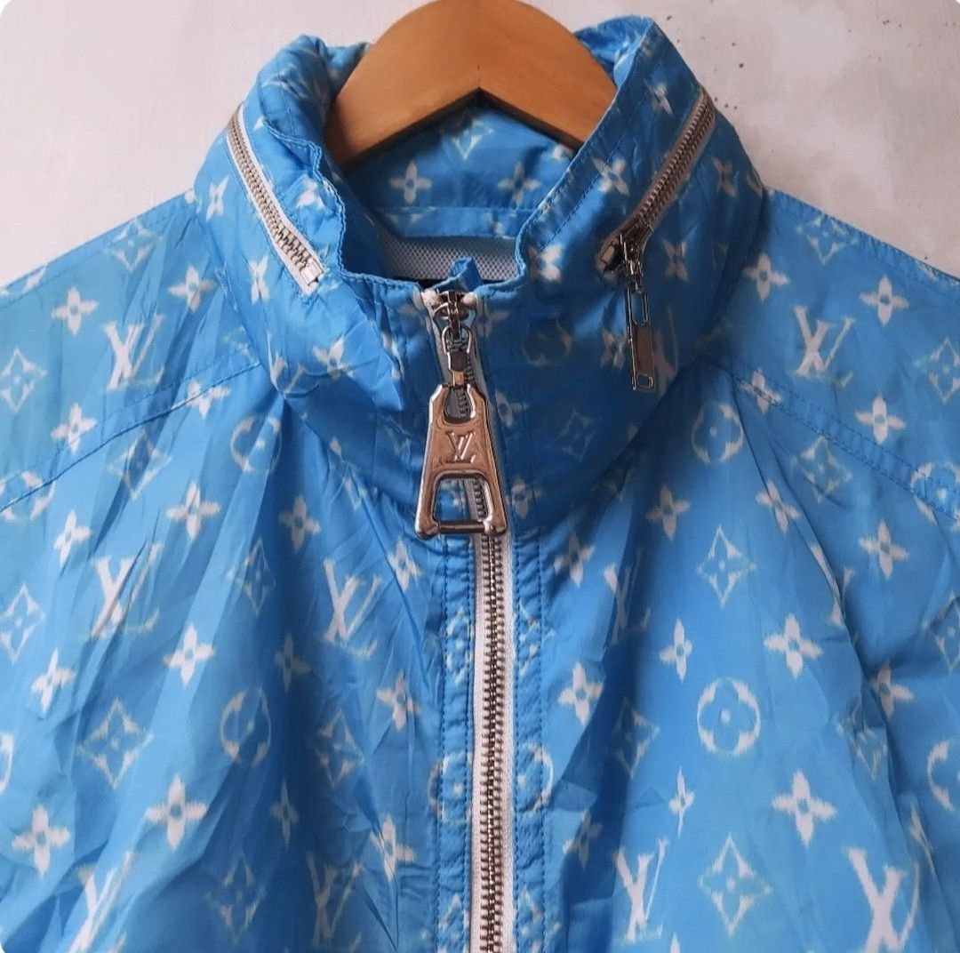 Designer × Vintage Vtg Louis Vuitton Monogram Polyester Women Jacket Size XL / US 12-14 / IT 48-50 - 11 Thumbnail