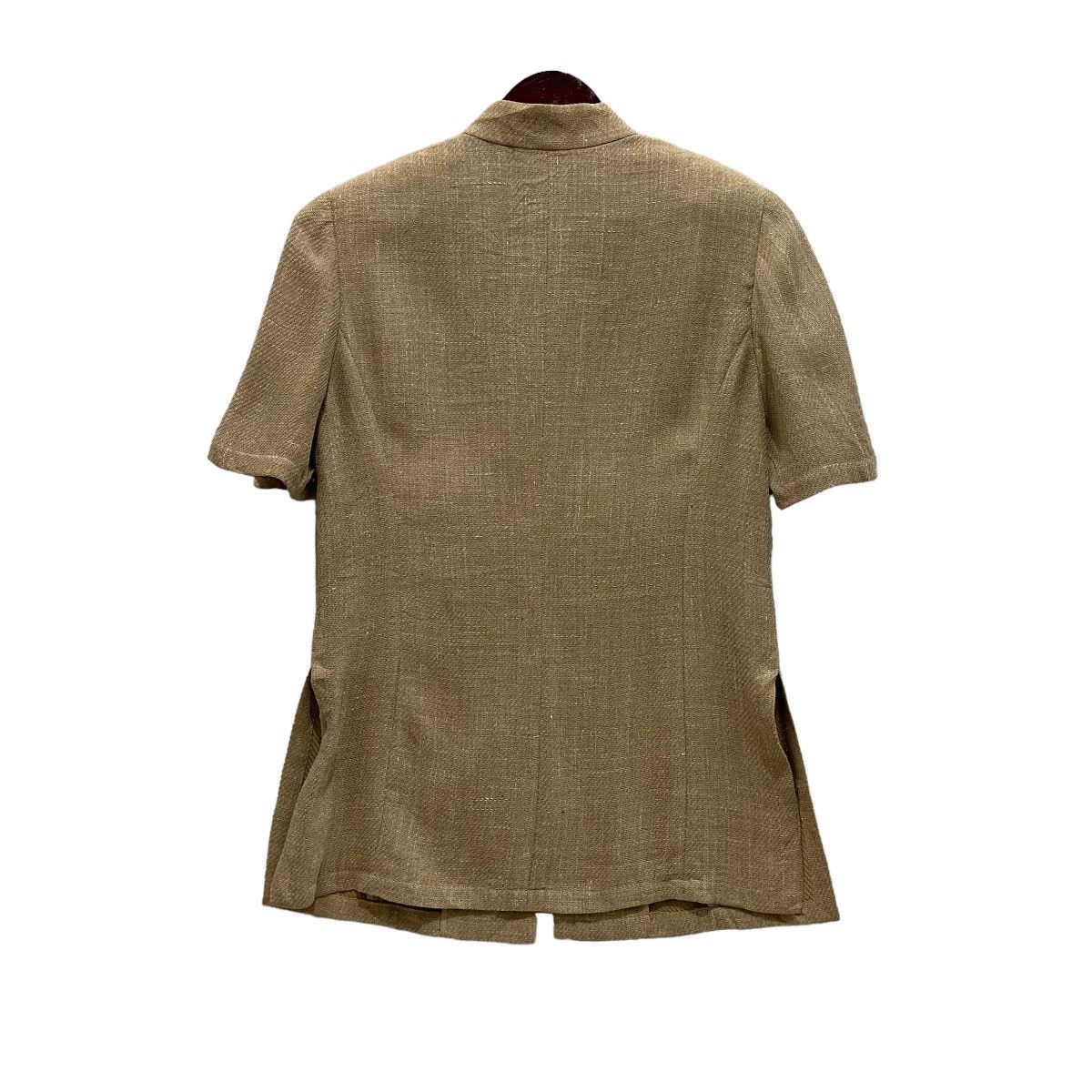 Cerruti 1881 × Vintage Vintage Nino Cerruti Made in Japan Linen Short Sleeve Shirt Size US M / EU 48-50 / 2 - 9 Thumbnail