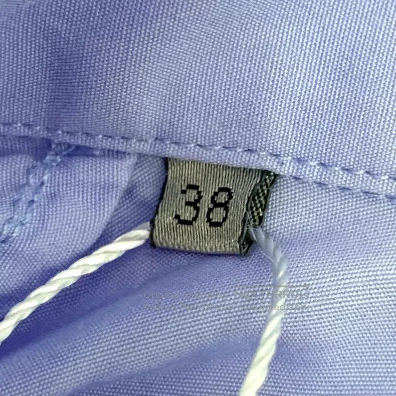 Dior Dior Size 38 Blue bee embroidery cotton lapel long-sleeved Size US XXS / EU 40 - 7 Thumbnail