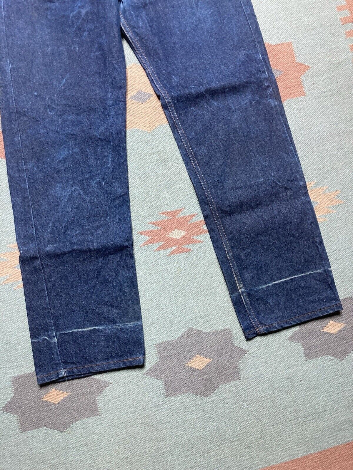 Levi's × Vintage VTG 80s Levi’s 505 xx jeans dark wash crispy straight 35x31 Size US 35 - 7 Thumbnail