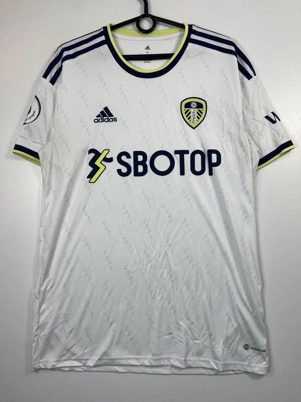 Adidas Leeds United 22 23 Home Soccer Jersey Adidas HC1062 Size M Size US M / EU 48-50 / 2 - 1 Thumbnail