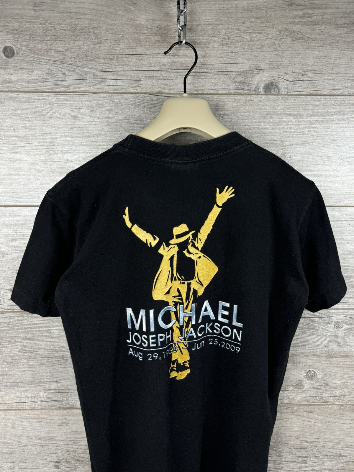 Vintage Michael Jackson "the King of Pop" Music T-Shirt Size US M / EU 48-50 / 2 - 12 Thumbnail