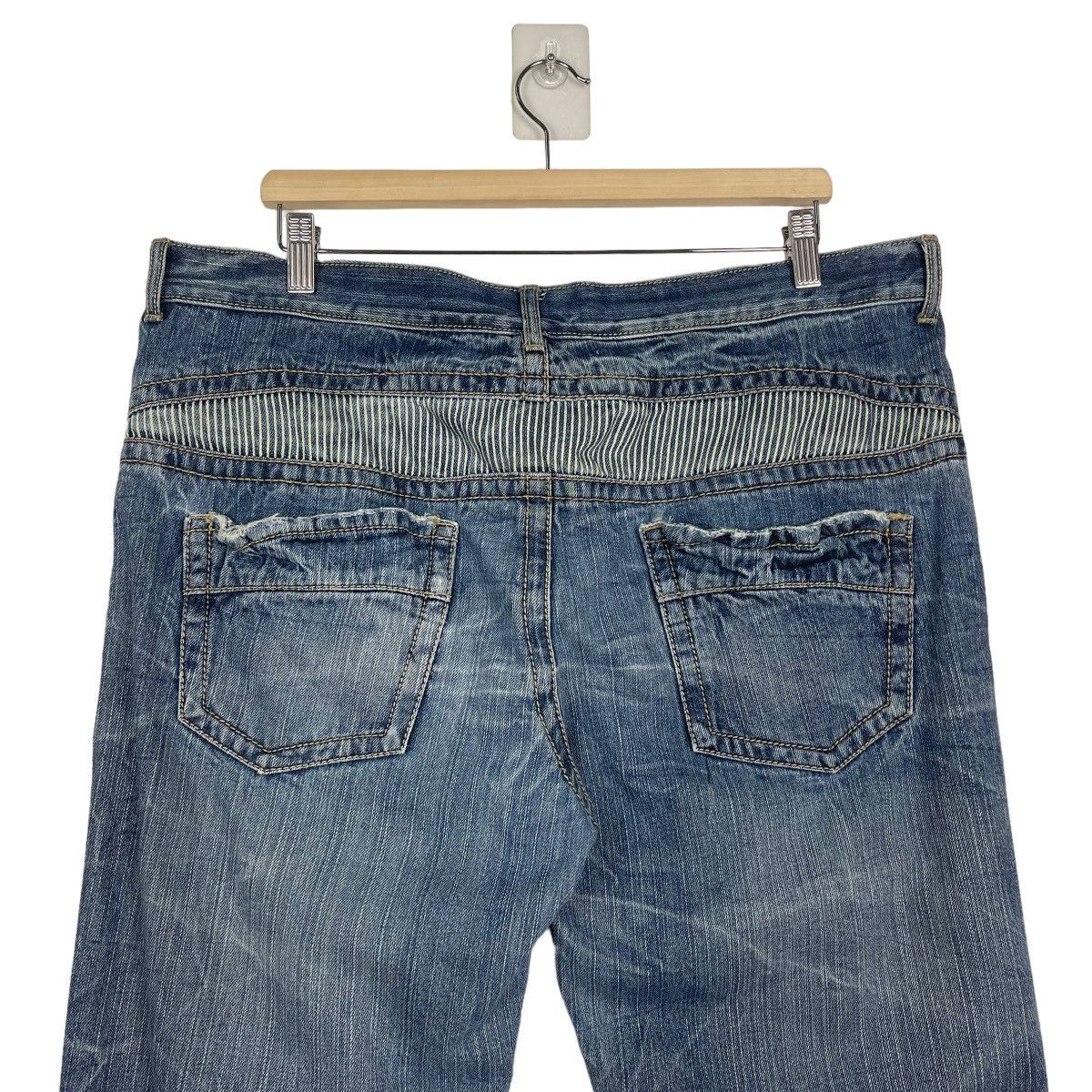 Hysteric Glamour JAPANASE BRAND FLARE DENIM INSPIRED TORNADO MART Size US 40 / EU 56 - 8 Thumbnail