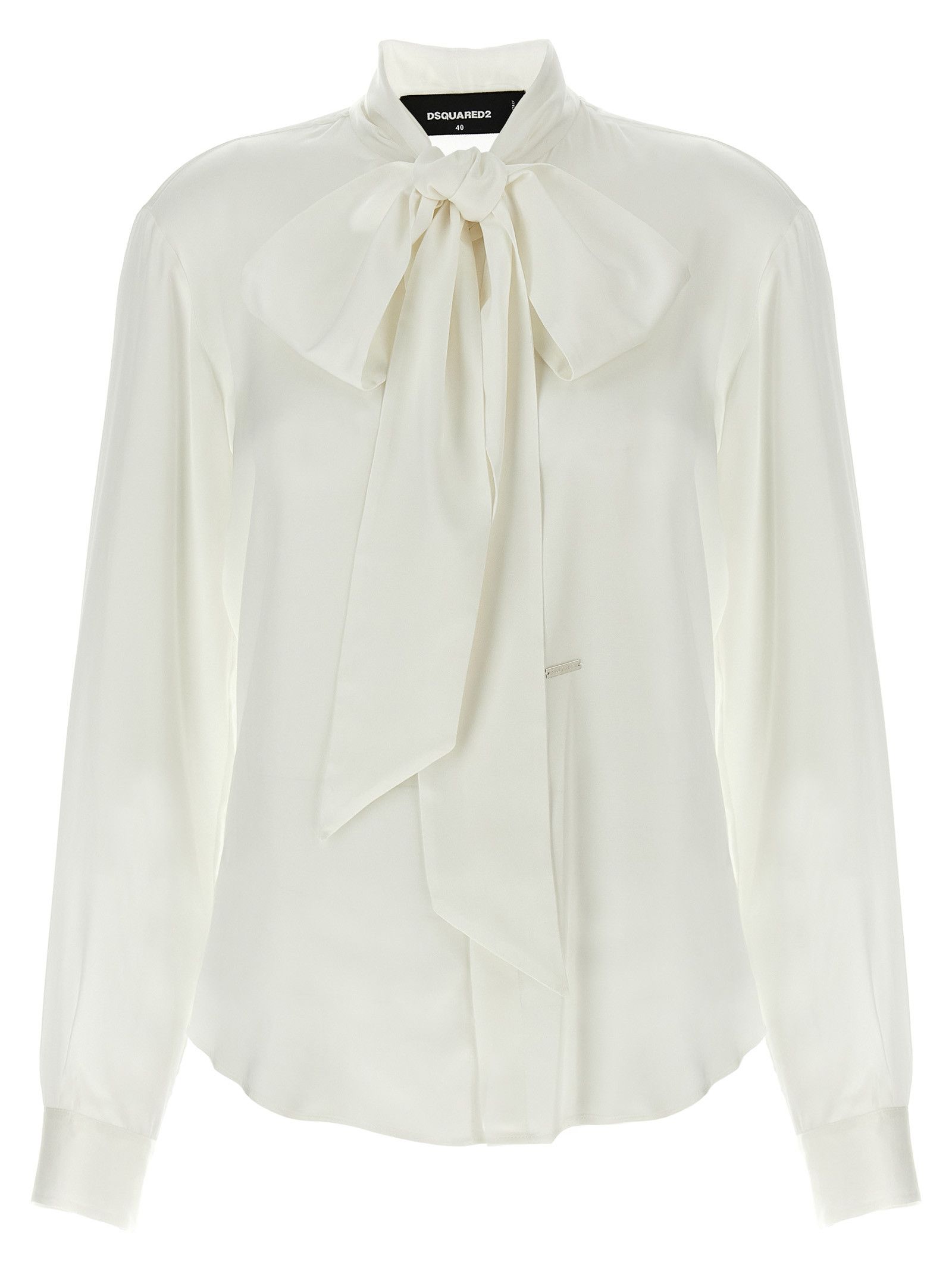 Dsquared2 'Paris Bow' Shirt Size M / US 6-8 / IT 42-44 - 1 Thumbnail