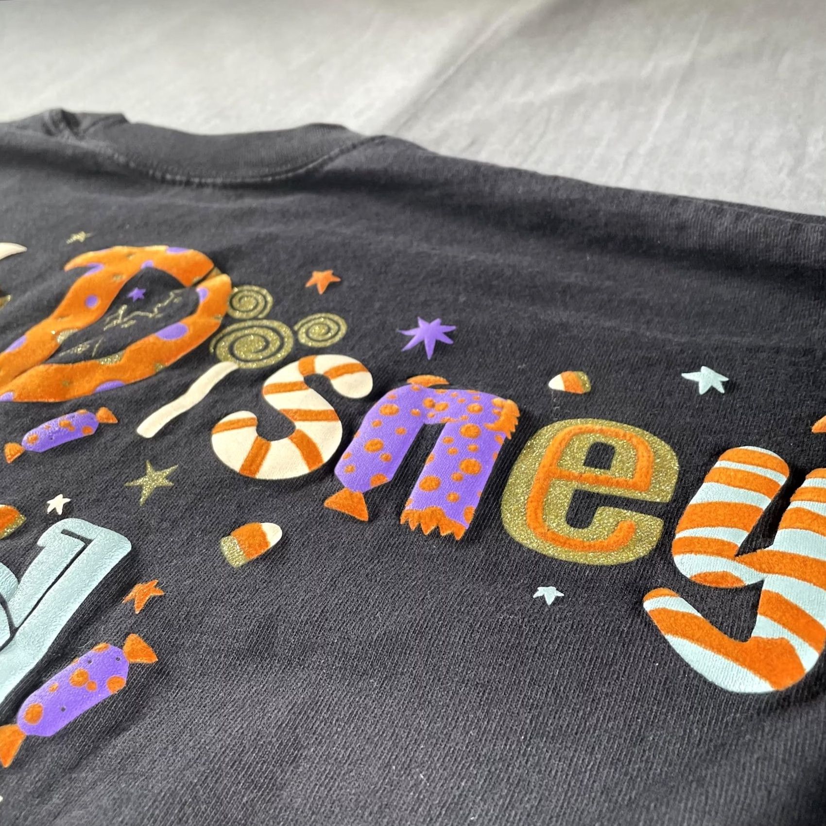 Disney Disney Halloween Spirit Jersey Shirt Mens L Black Mickey Pumpkin Ghost Ghost Spirit Jersey Size US L / EU 52-54 / 3 - 2 Thumbnail