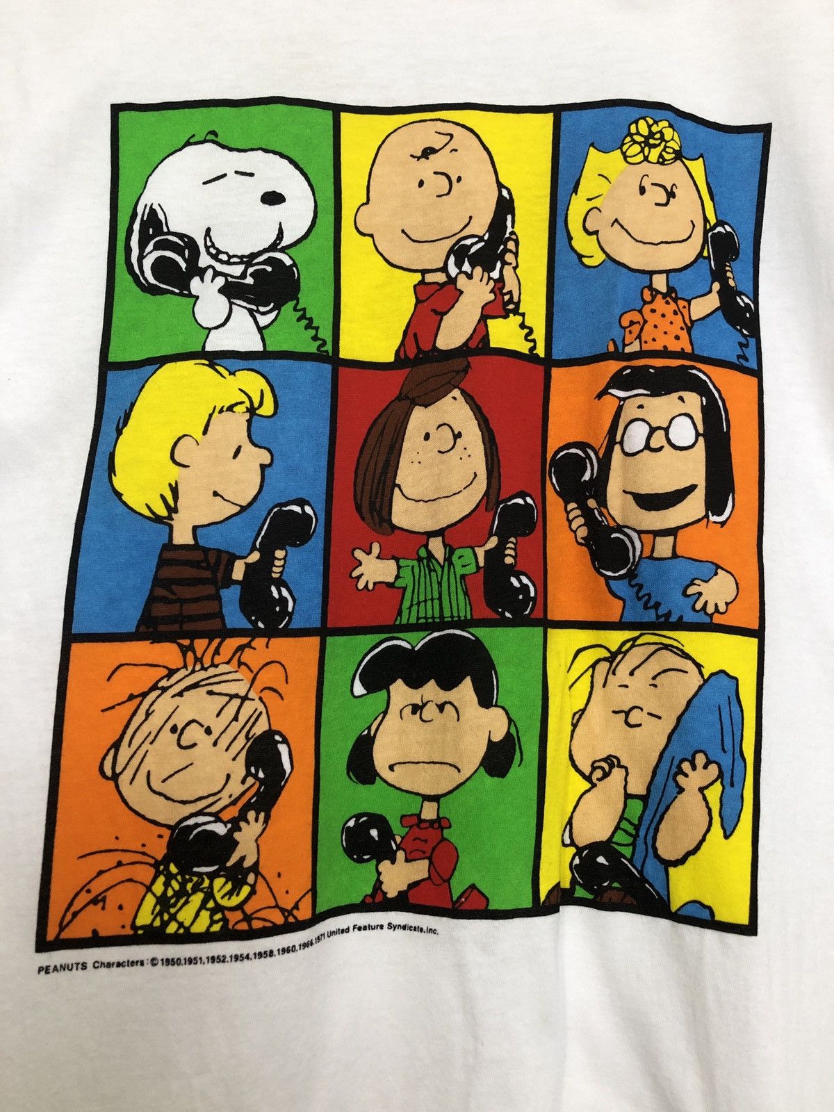 Vintage Vintage Peanuts Characters T-Shirt Size US M / EU 48-50 / 2 - 2 Thumbnail
