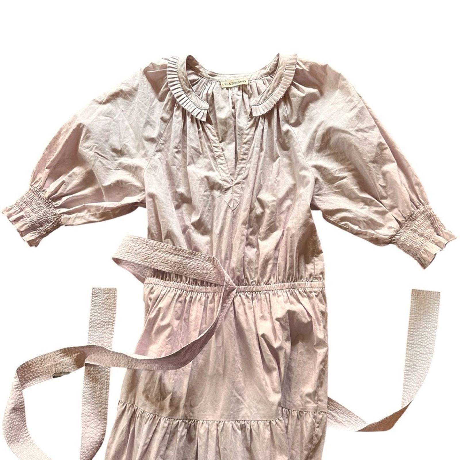 Ulla Johnson Ulla Johnson Dasha Dress – Thistle (Purple) – Size 4 – EUC Size S / US 4 / IT 40 - 15 Thumbnail