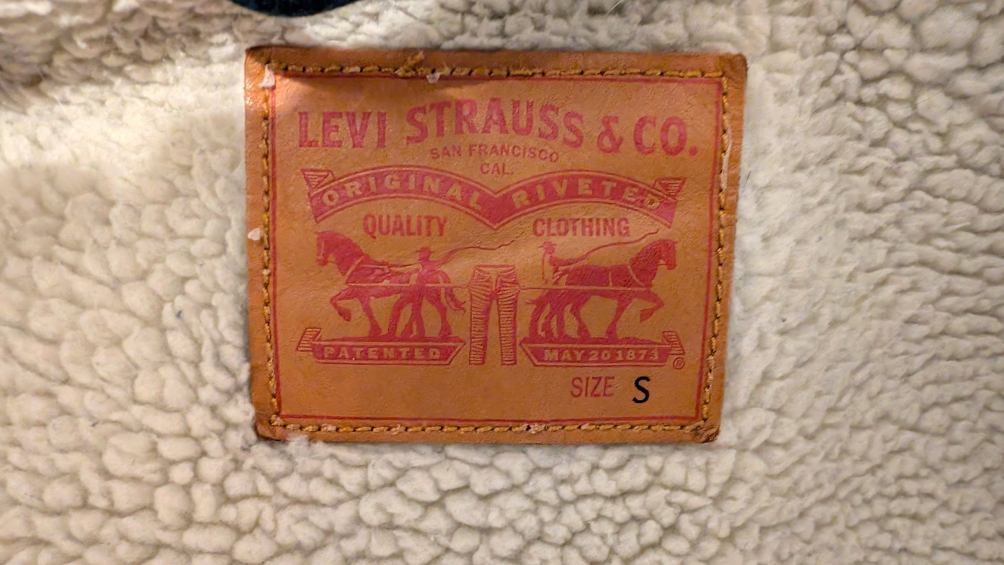 Levi's Levis VintsgeSherpa Lined Jacket Size US S / EU 44-46 / 1 - 5 Thumbnail
