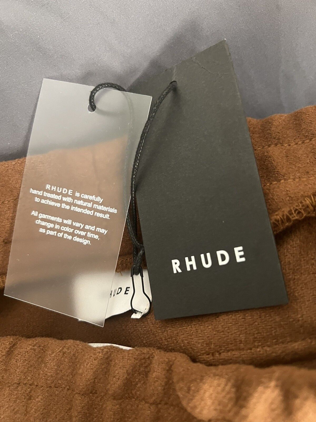 Rhude Tan Wool Lounge Pants Size Large Autumn/Winter 2021 Size US 36 / EU 52 - 6 Thumbnail