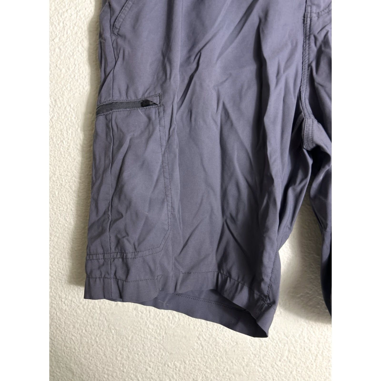 Eddie Bauer Eddie Bauer Mens Cargo Shorts Nylon Gray 38x10 Regular Size Mens Hiking Storage Pocket Size US 38 / EU 54 - 2 Thumbnail