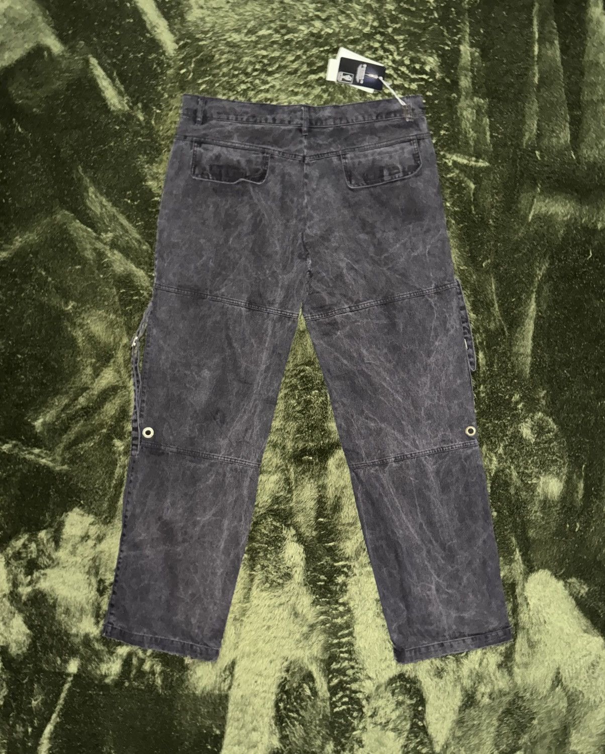 Japanese Brand [2] undermycar (korean brand) washed bondage zip pants black Size US 36 / EU 52 - 7 Thumbnail