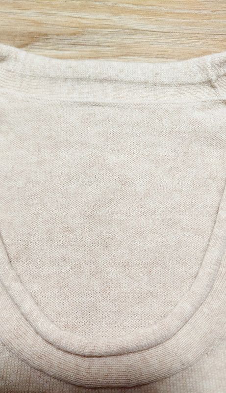 Cos 90% wool 10% cashmere sweater beige luxury soft Size XXL / US 16-18 / IT 52-54 - 3 Thumbnail