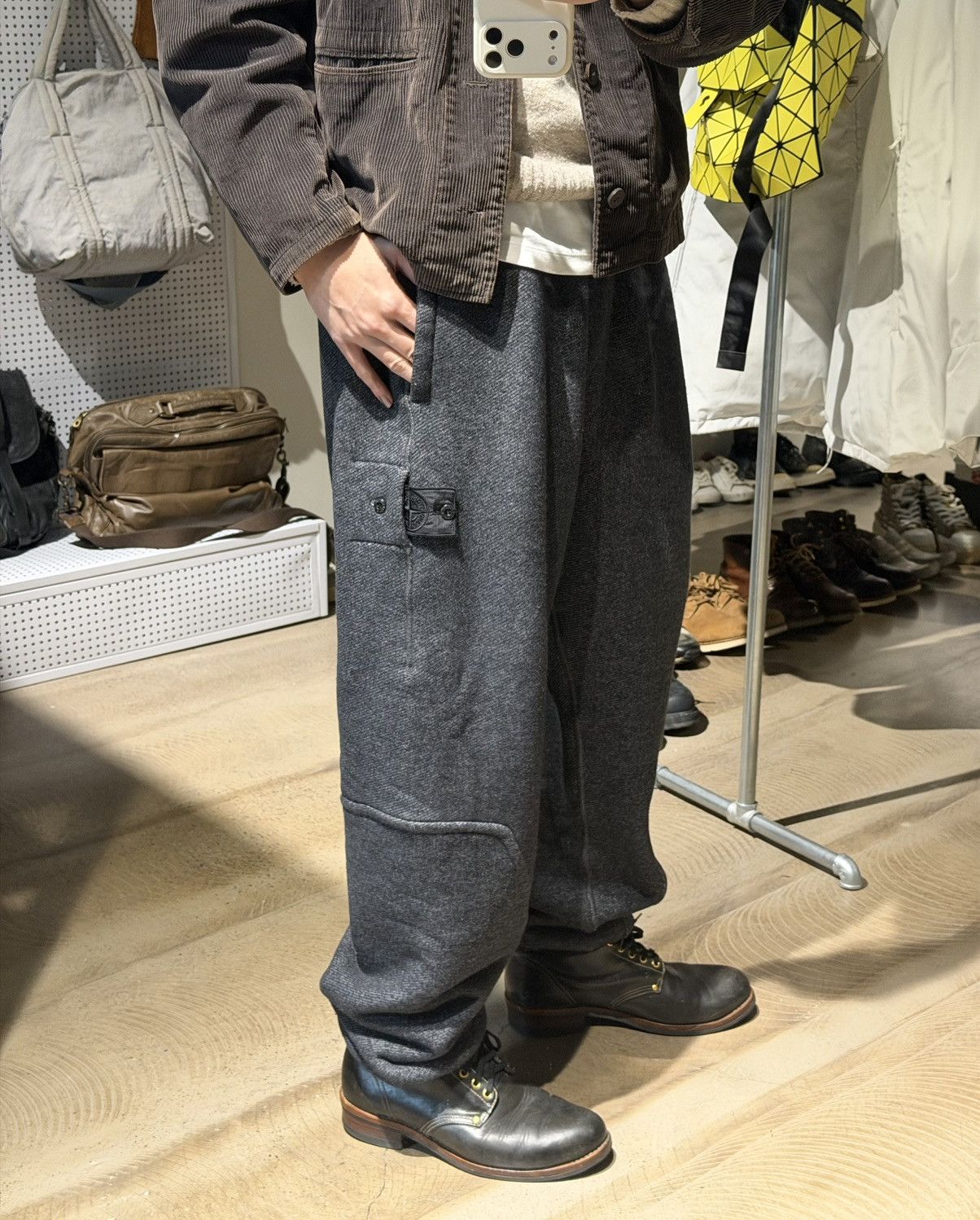 Stone Island Stone Island Shadow Project Logo Patch Pants Size US 36 / EU 52 - 3 Thumbnail