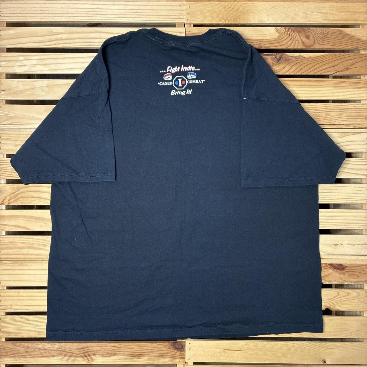 Gildan Fight Invite Black Y2K MMA Tee Size 2XL Size US XXL / EU 58 / 5 - 2 Thumbnail