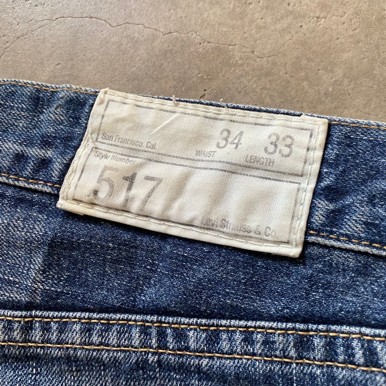 Levi's 💥 Need Gone💥 Vintage Levis 517 Flare Denim Size US 32 / EU 48 - 19 Thumbnail