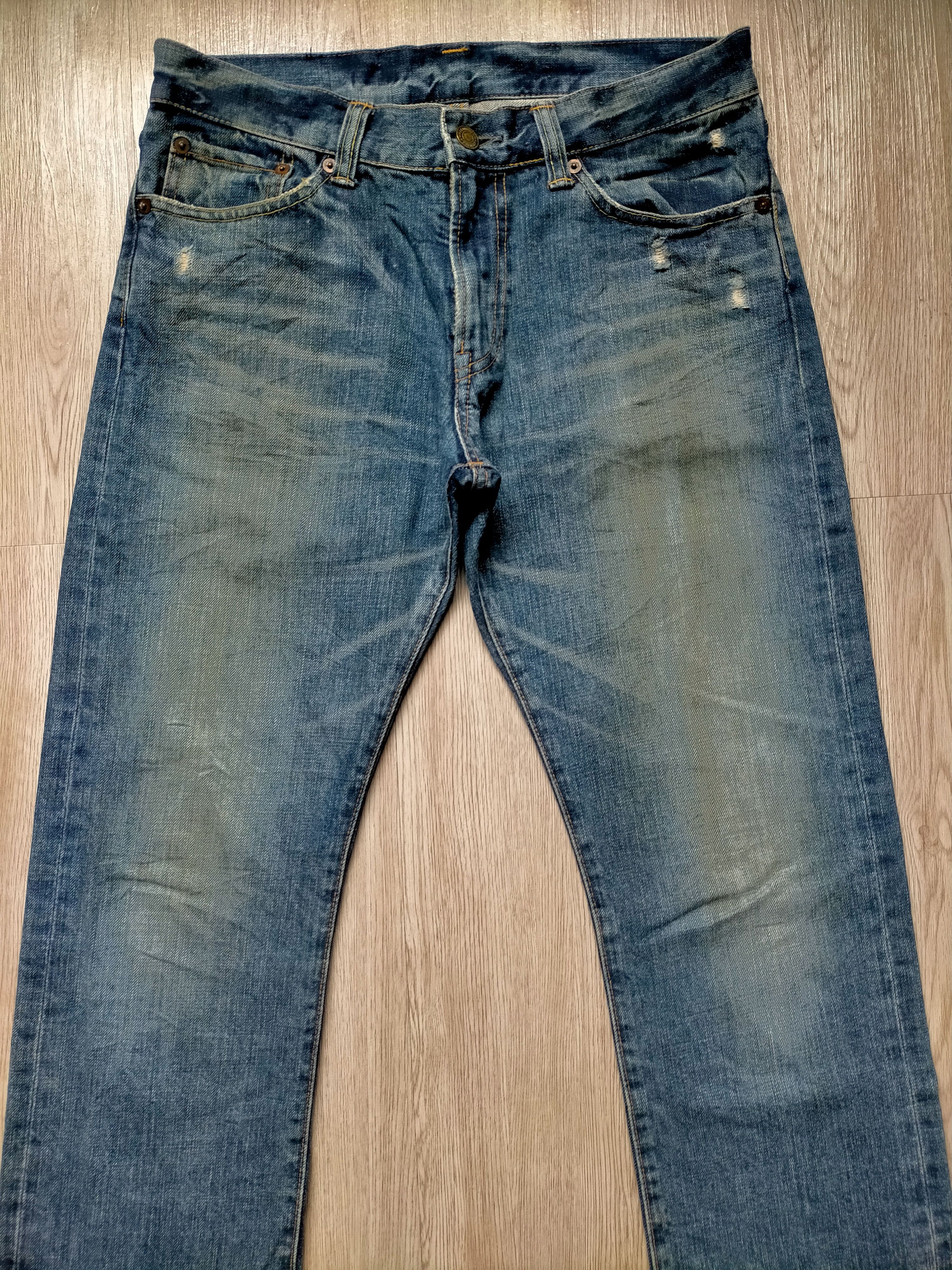 Hysteric Glamour × Japanese Brand Made in Japan Acoustic Denim Pants Size US 31 - 3 Thumbnail