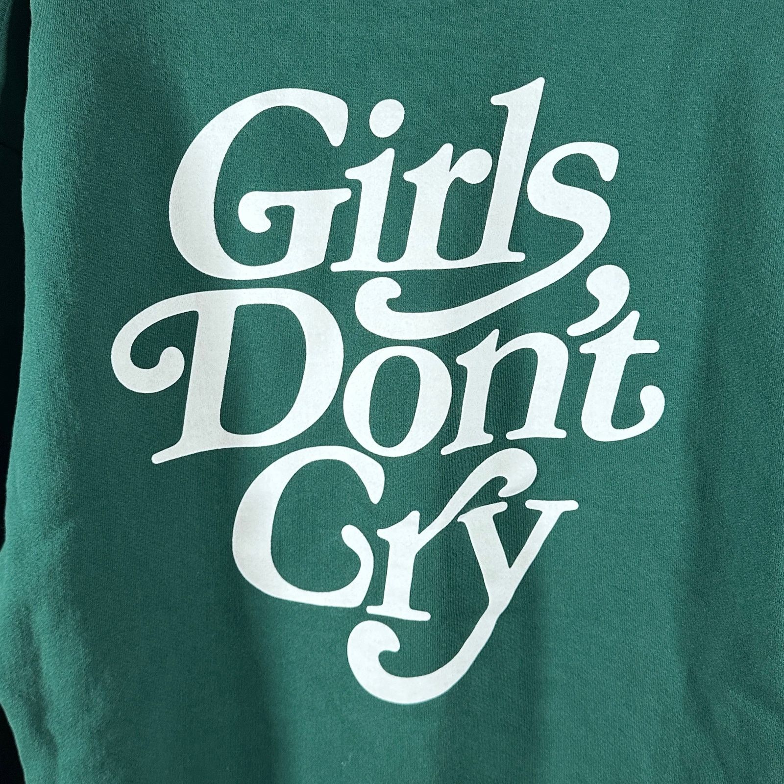 トップス XL Girls Don't Cry GDC Logo Hoodie green Giris Don't Cry hoodie Lサイズ
