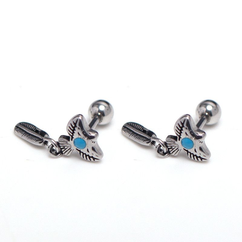 Jewelry New Trend Earrings One Pairs Chrome Jewelry Size ONE SIZE - 6 Thumbnail